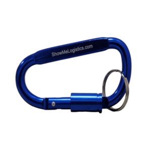 Carabiner (Blue, Black & Red)
