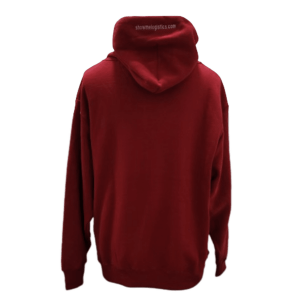 Hoodie - Maroon - Image 2