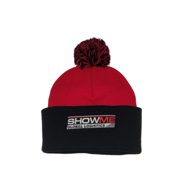 Stocking Cap - Black/Red