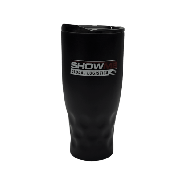 Tumbler (30 oz) - Black Circles - Image 2