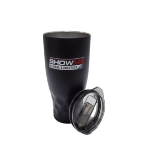 Tumbler (30 oz) - Black Circles